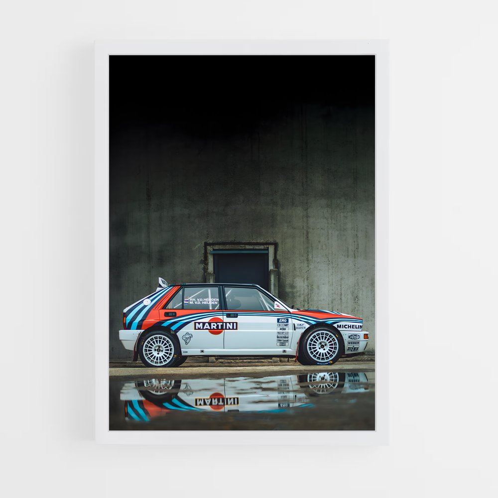 Poster Delta en Ville – affiche Lancia (vue 3)